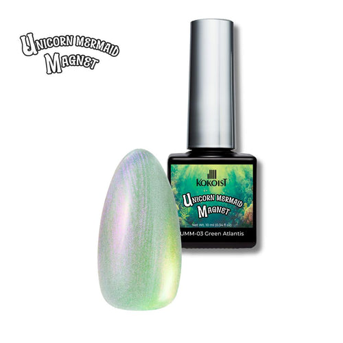 Kokoist - Unicorn Mermaid Magnet - Green Atlantis - #UMM-03