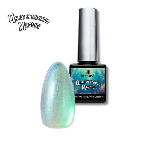 Kokoist - Unicorn Mermaid Magnet - Turquoise Lagoon - #UMM-02
