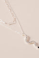 Layered Snake Pendant Chain Necklace - Necklaces at Beyond Polish