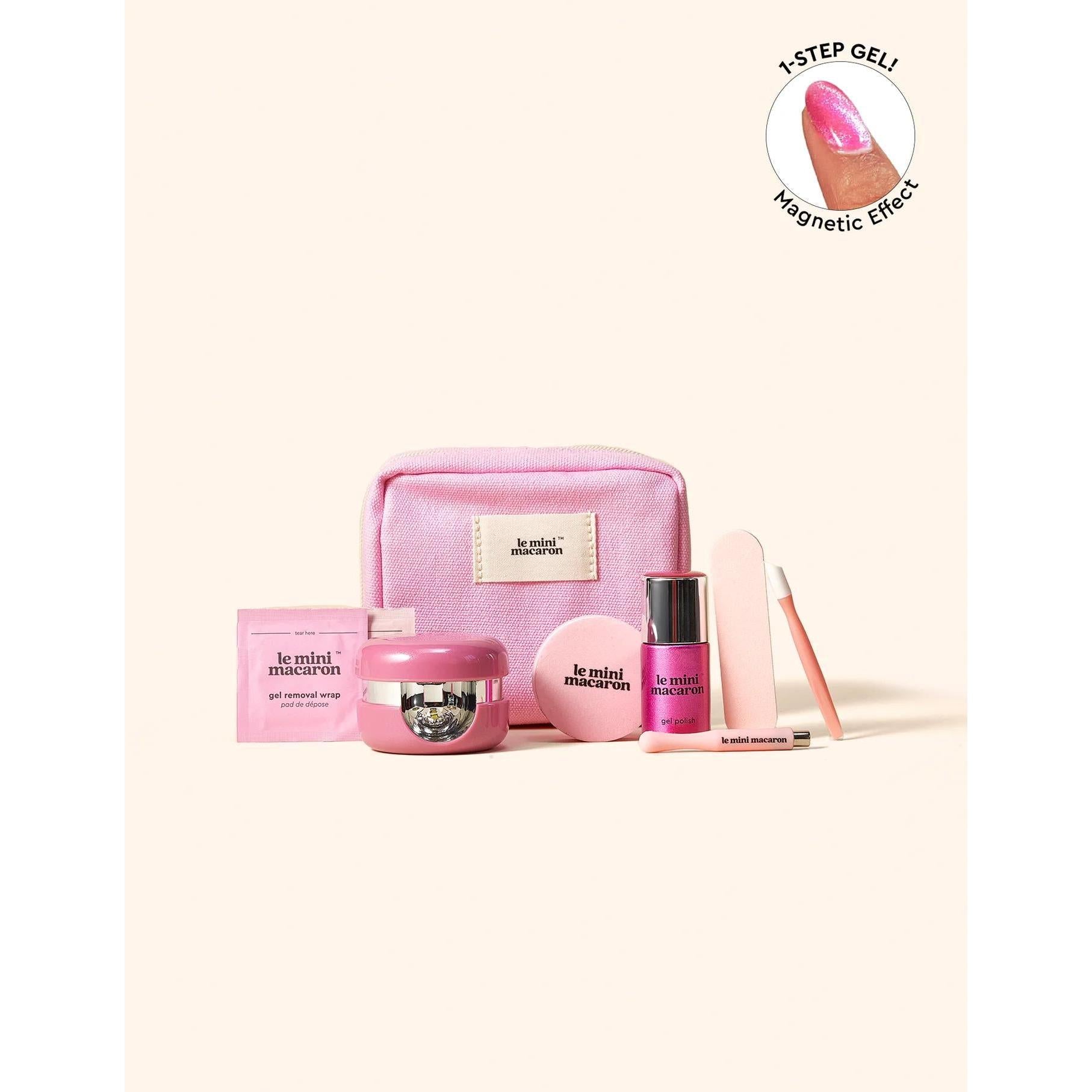 Le Mini Macaron - Cosmopolitan Velvet Cat Eye - Gel Manicure Kit - Gel Polish at Beyond Polish