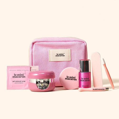 Le Mini Macaron - Cosmopolitan Velvet Cat Eye - Gel Manicure Kit