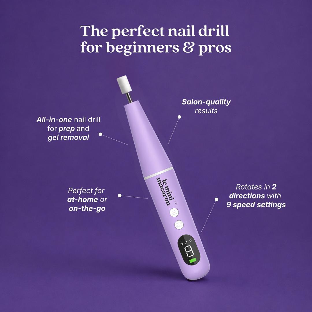 Le Mini Macaron - E-File Nail Drill - Manicure & Pedicure Tools at Beyond Polish