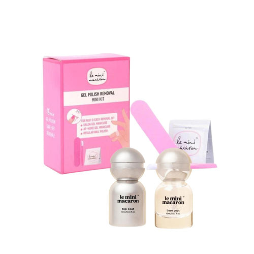 Le Mini Macaron Gel Essentials Kit- 3-Set Bundle