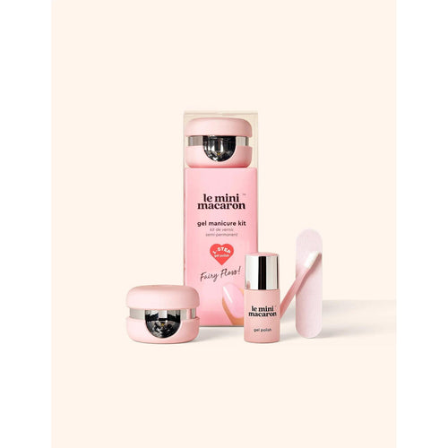 Le Mini Macaron Gel Manicure Kit - Fairy Floss