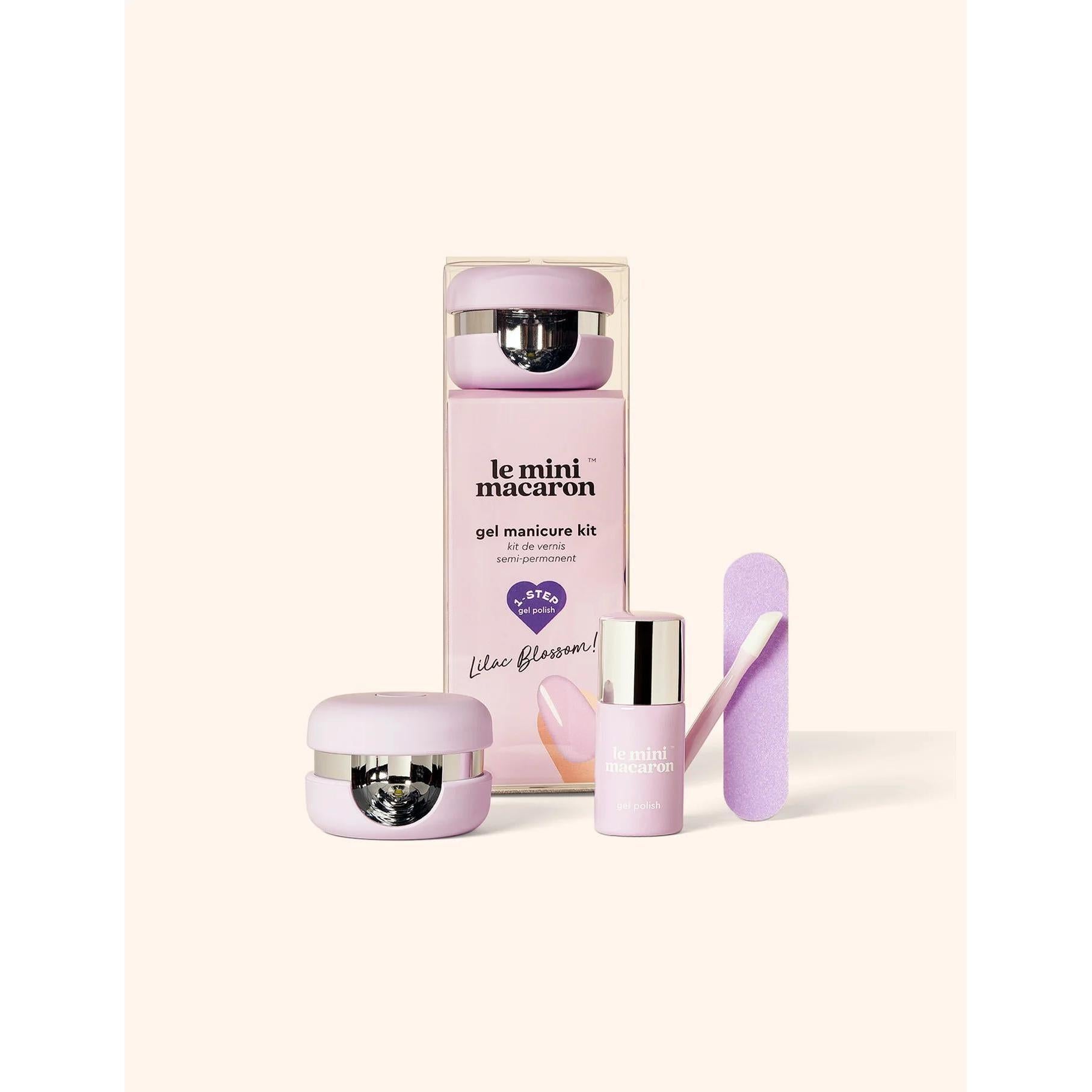 Le Mini Macaron Gel Manicure Kit - Lilac Blossom - Gel Polish at Beyond Polish