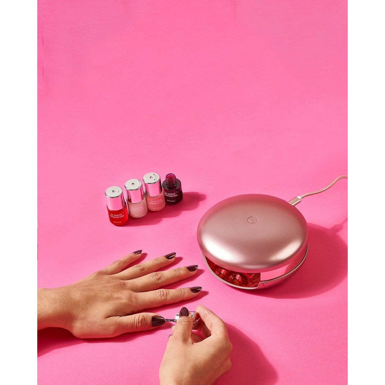 Le Mini Macaron Gel Manicure Kit - Maxi J'adore Paris! - Gel Manicure Kit - Gel Polish at Beyond Polish