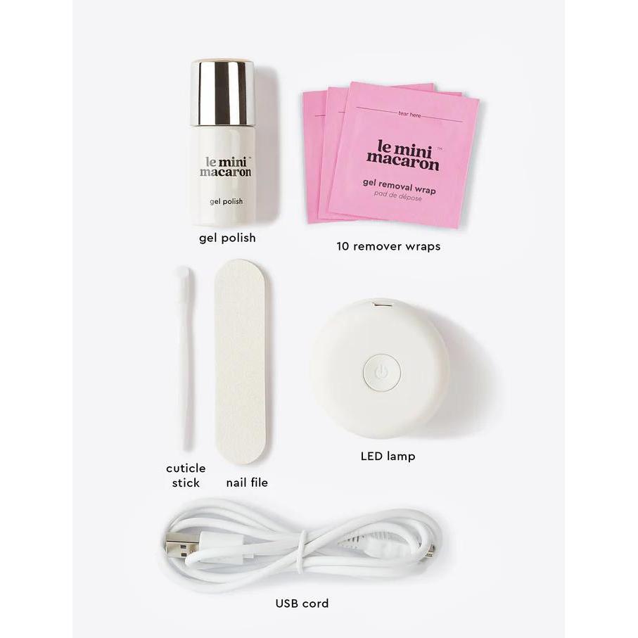 Le Mini Macaron Gel Manicure Kit - Milkshake - Gel Polish at Beyond Polish