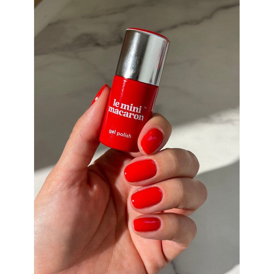 【速達付き@4980〜】ミニマカロン(エレイン×ミニマレッドエッジ) Le Mini Macaron - Gel Polish - Retro Red - Red Gel Polish - LMMG