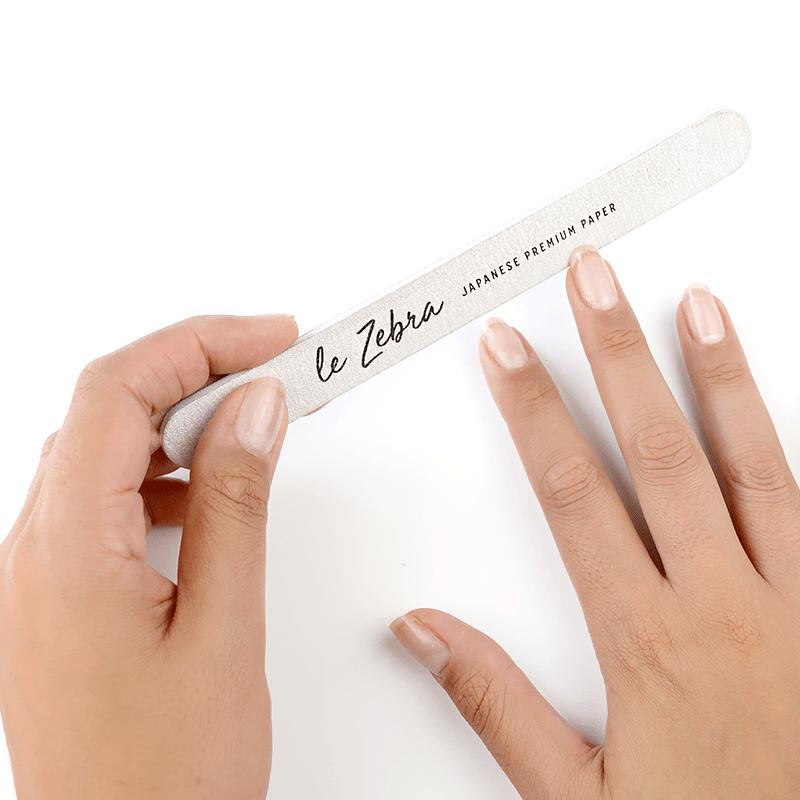 Le Mini Macaron - Le Zebra Nail File - Manicure & Pedicure Tools at Beyond Polish