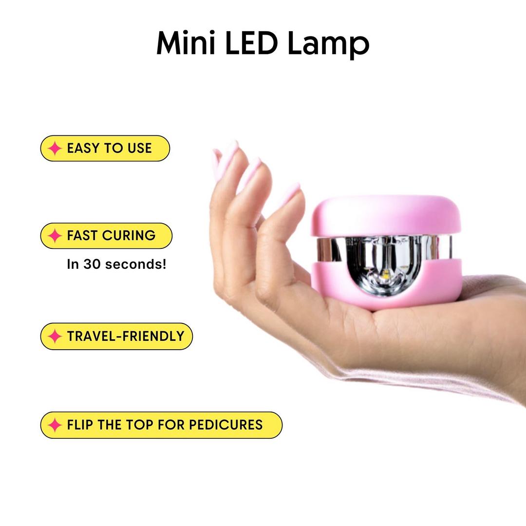 Le Mini Macaron - Mini Gel Manicure Kit - Cherry Blossom - Manicure & Pedicure Tools at Beyond Polish