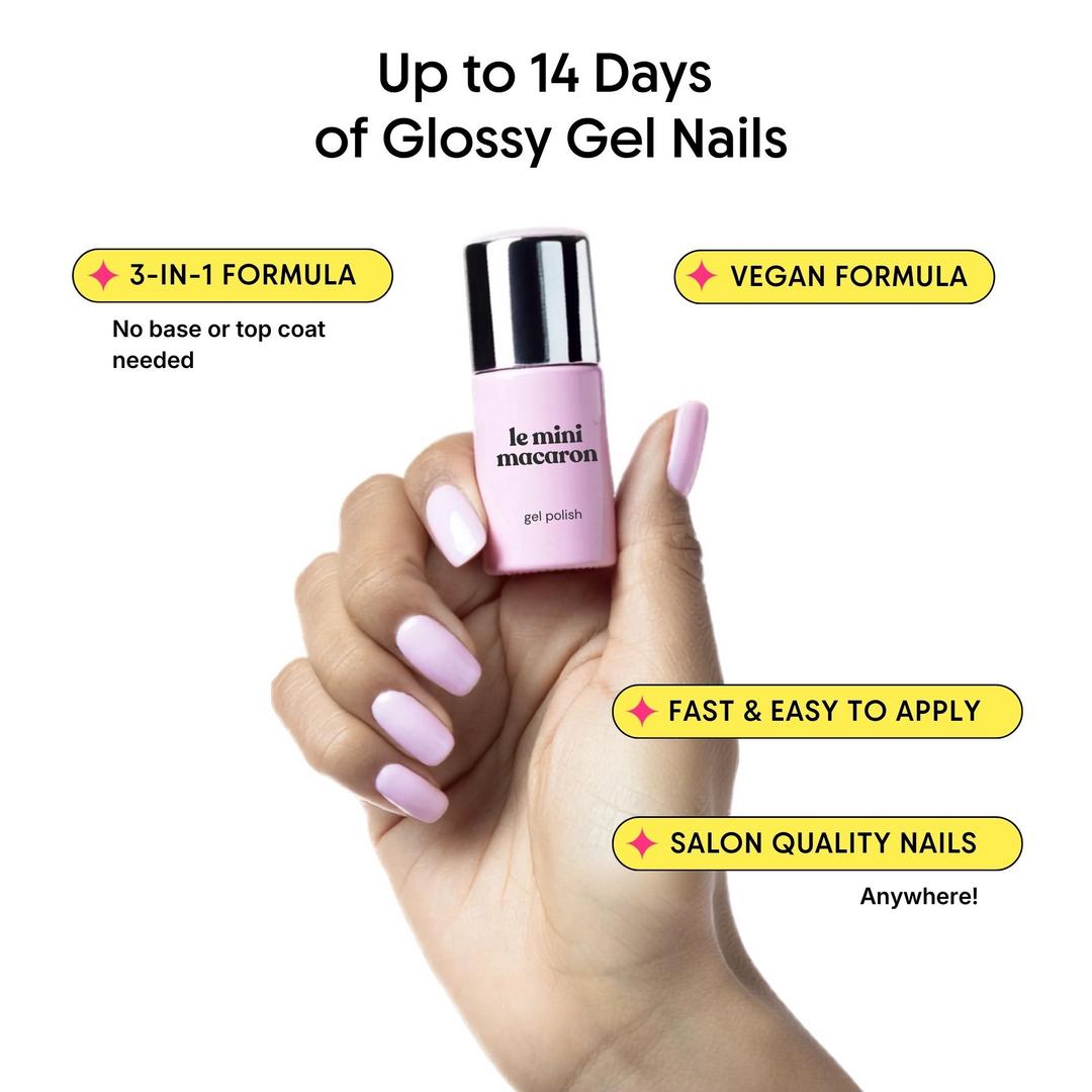 Le Mini Macaron - Mini Gel Manicure Kit - Cherry Blossom - Manicure & Pedicure Tools at Beyond Polish