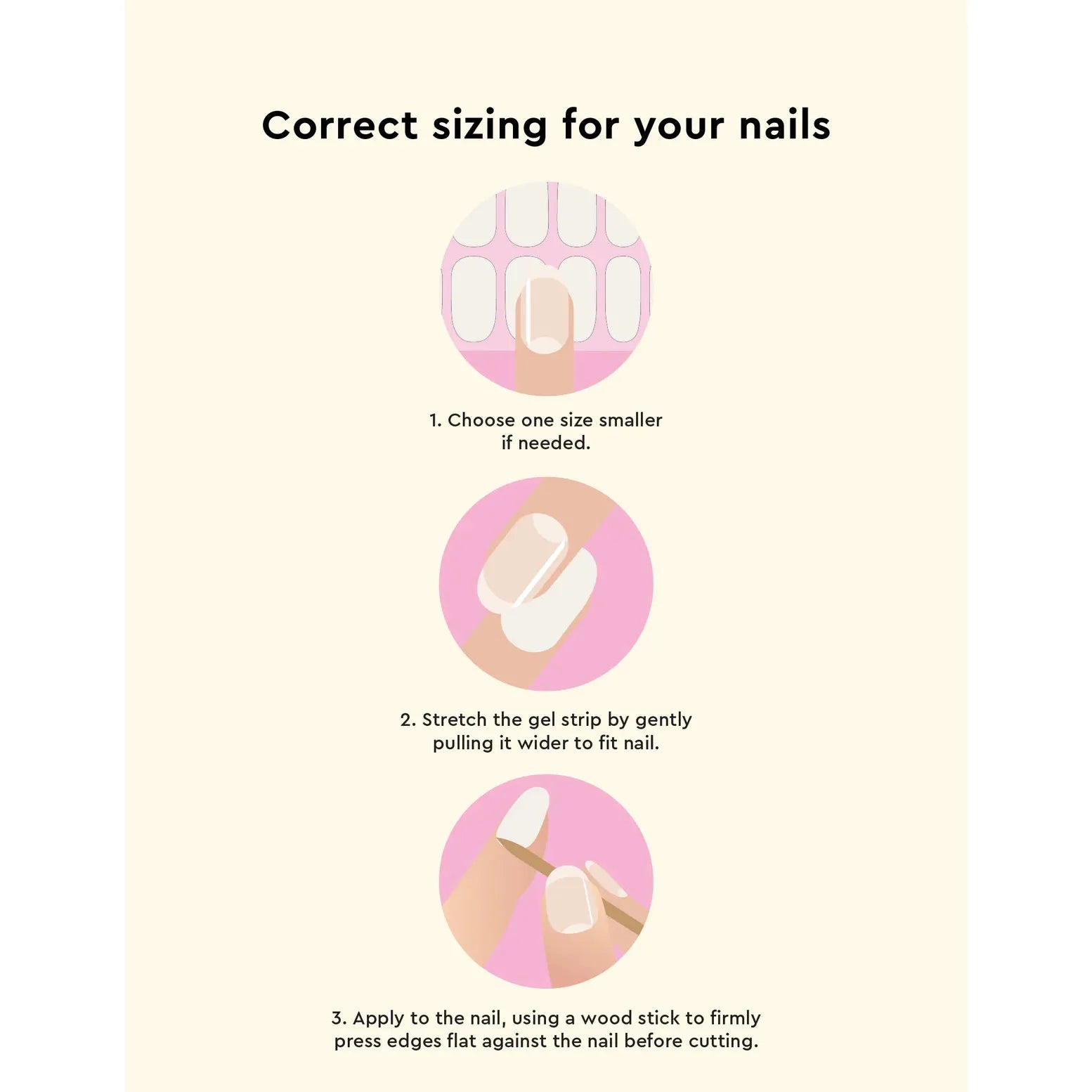 Le Mini Macaron Mini Nail Stickers - Gel Strips - Frosting - Nail Art at Beyond Polish