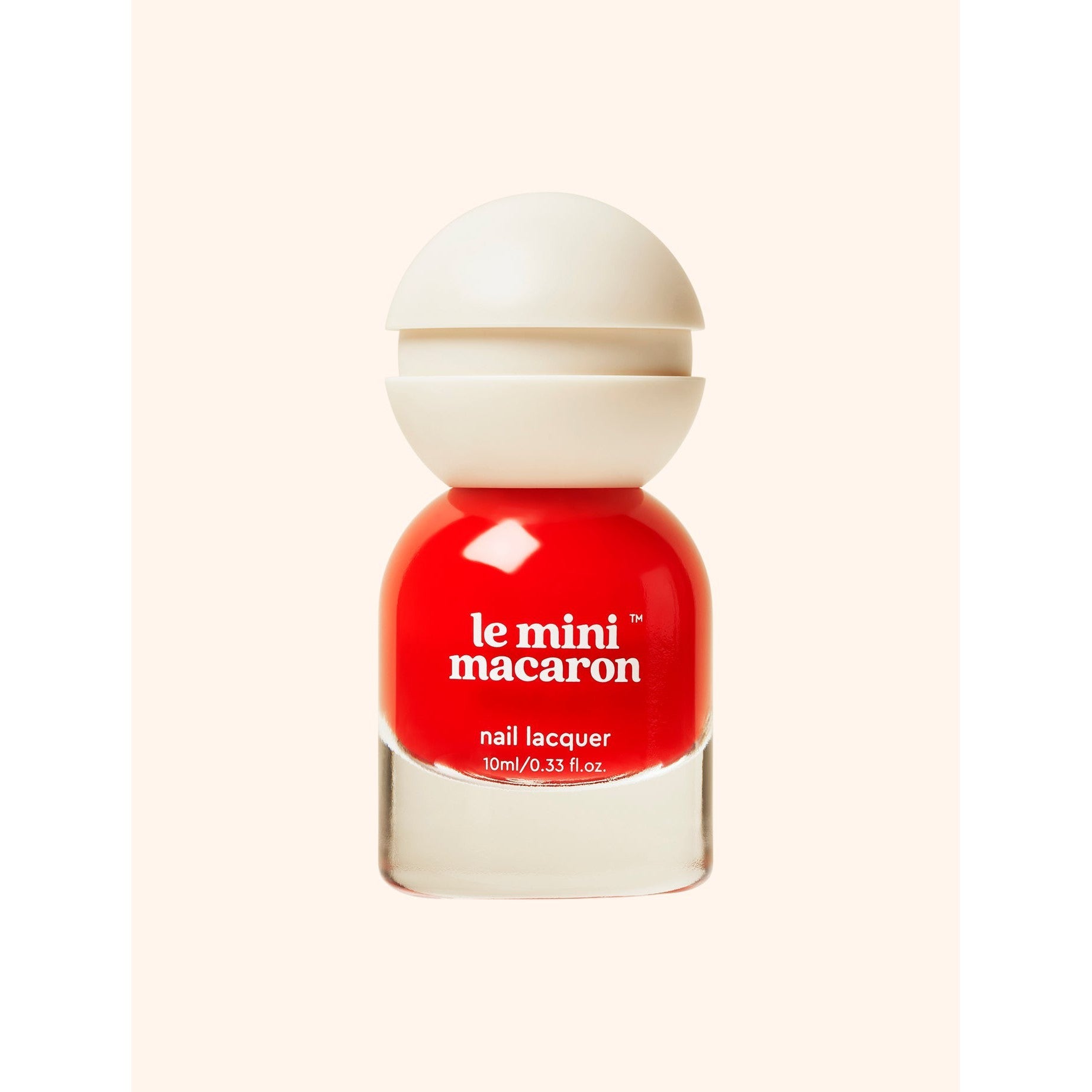Le Mini Macaron - Nail Polish - Cherry Red - Nail Lacquer at Beyond Polish