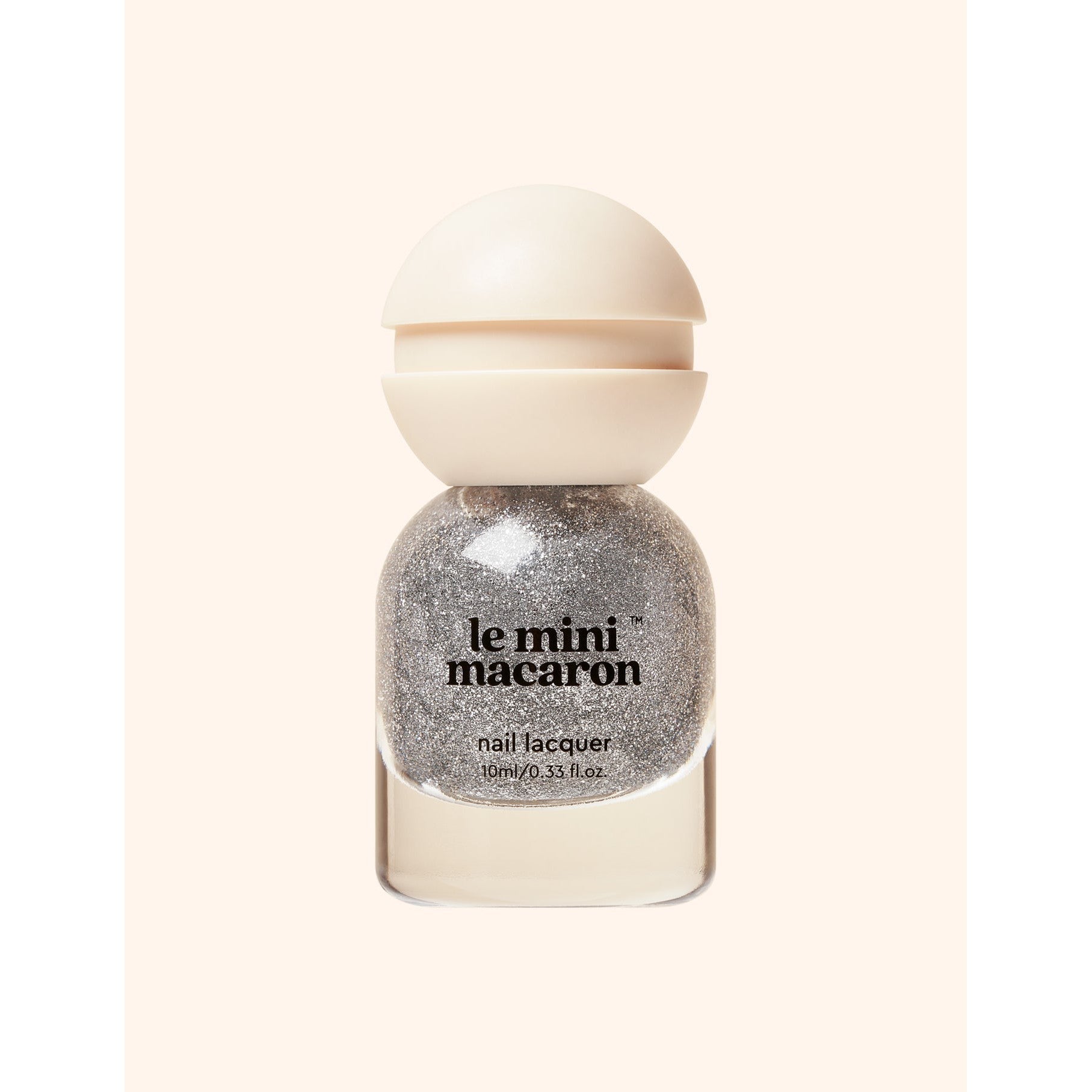 Le Mini Macaron - Nail Polish - Silver Disco - Nail Lacquer at Beyond Polish