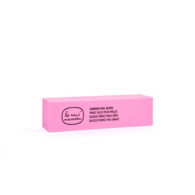 Le Mini Macaron - Sanding Nail Block - Pink - Manicure & Pedicure Tools at Beyond Polish