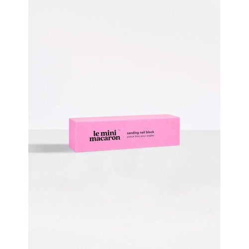 Le Mini Macaron - Sanding Nail Block - Pink