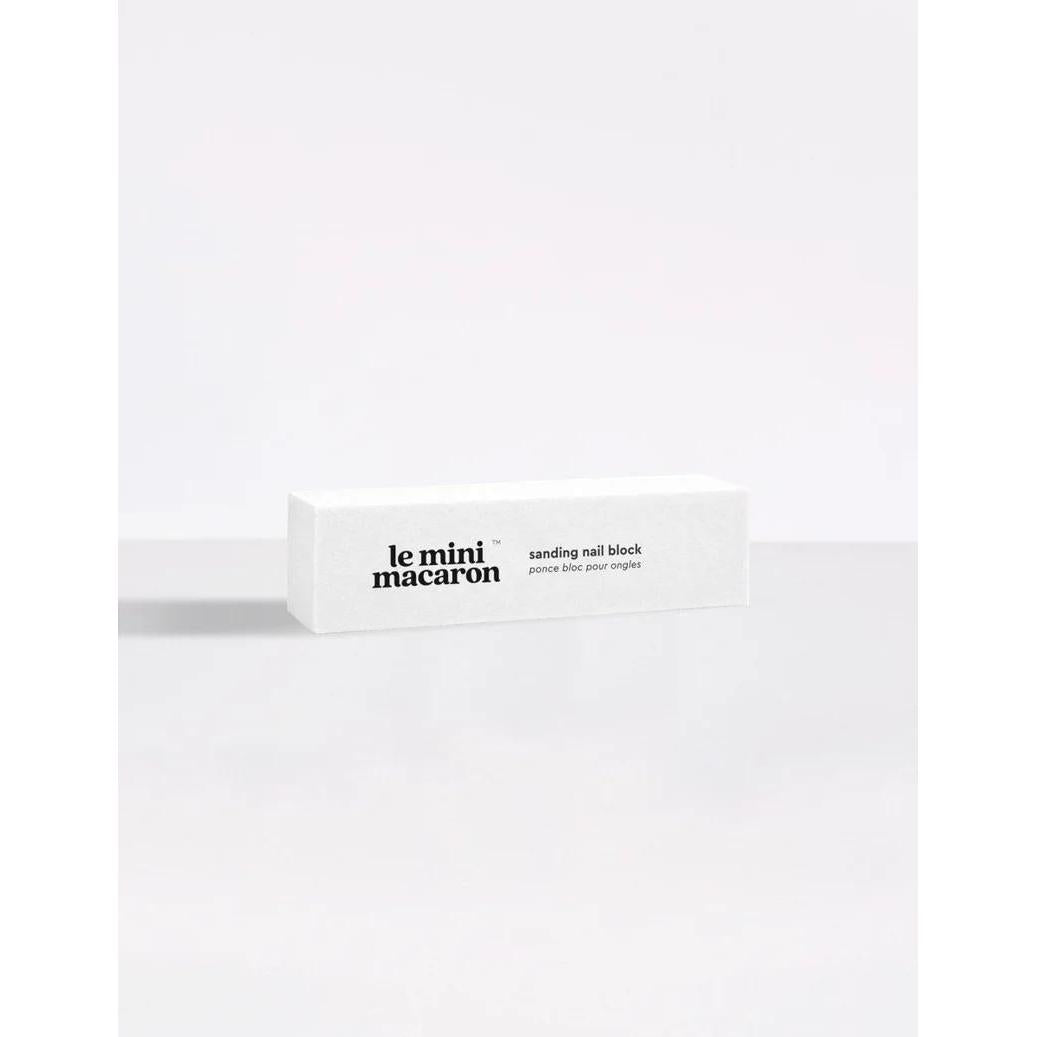 Le Mini Macaron - Sanding Nail Block - White - Manicure & Pedicure Tools at Beyond Polish