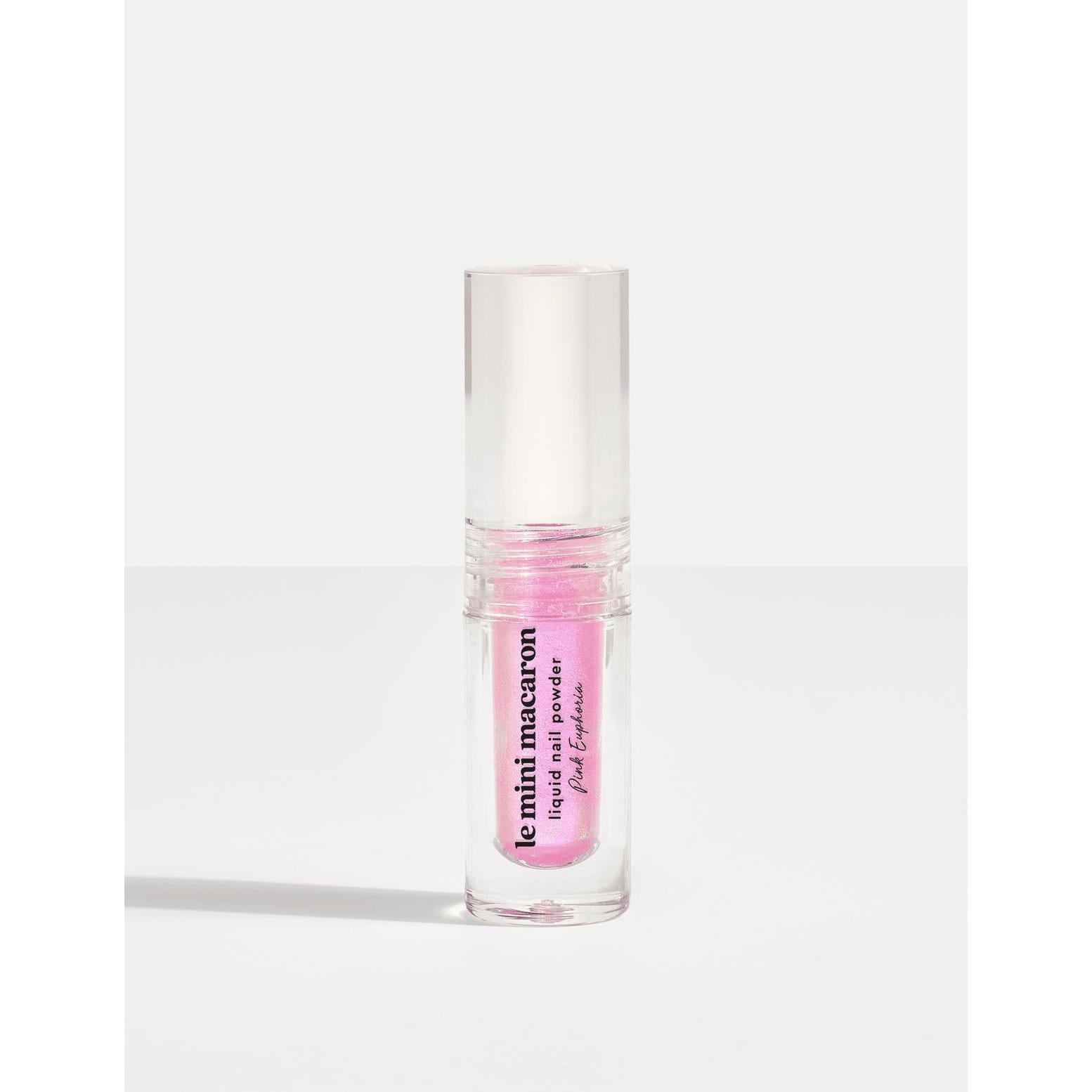Le Mini Macaron - Stardust Liquid Nail Powder- Pink Euphoria - Nail Art at Beyond Polish