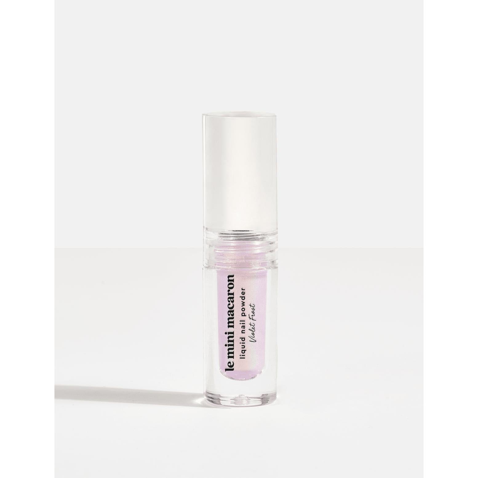 Le Mini Macaron - Stardust Liquid Nail Powder- Violet Frost - Nail Art at Beyond Polish