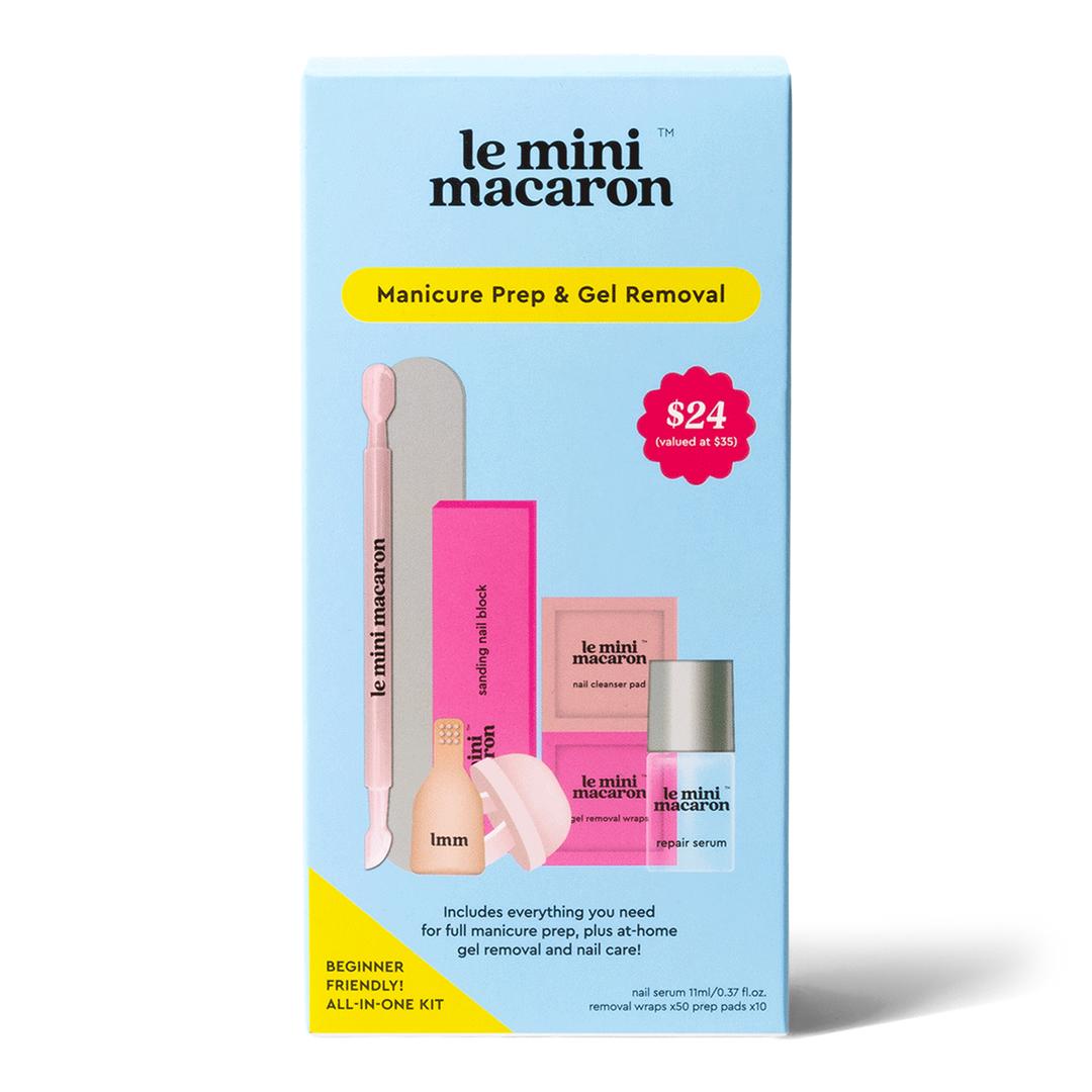 Le Mini Macaron - Ultimate Gel Prep & Removal Starter Kit - Manicure & Pedicure Tools at Beyond Polish