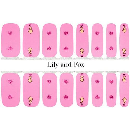 Lily And Fox - Nail Wrap - Instant Crush