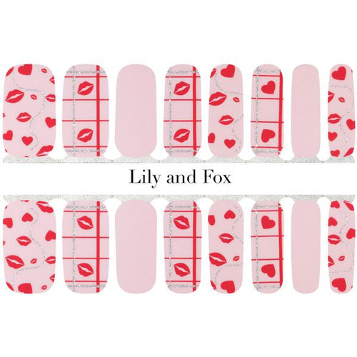 Lily And Fox - Nail Wrap - Kiss Me