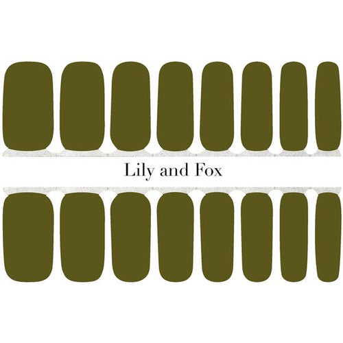Lily And Fox - Nail Wrap - Reporting For Duty
