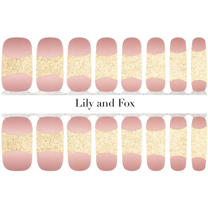 Lily and Fox - Nail Wrap - Feeling Tipsy - Nail Wrap at Beyond Polish