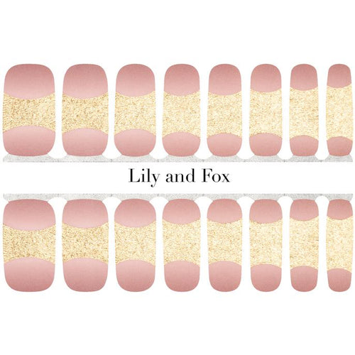 Lily and Fox - Nail Wrap - Feeling Tipsy