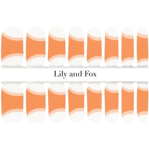 Lily and Fox - Nail Wrap - Golden Hour