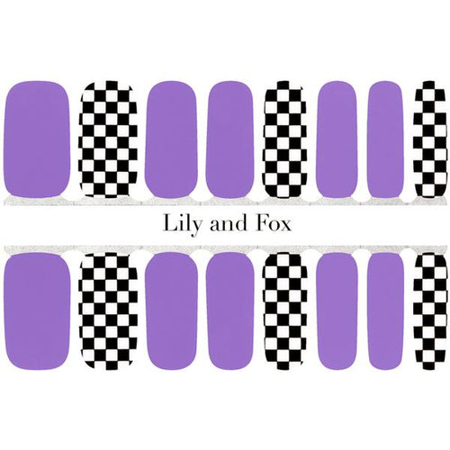Lily and Fox - Nail Wrap - Street Racer