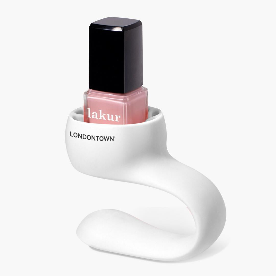 Londontown - Bottle Service Polish Holder - White - Manicure & Pedicure Tools at Beyond Polish