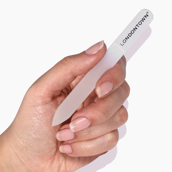 Londontown - Glass Nail File - Clear - Manicure & Pedicure Tools at Beyond Polish