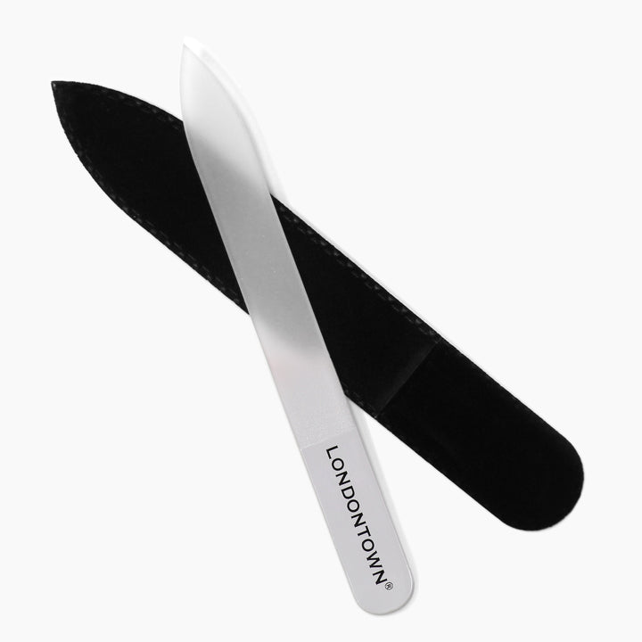 Londontown - Glass Nail File - Clear - Manicure & Pedicure Tools at Beyond Polish