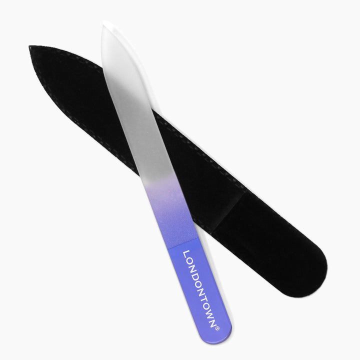 Londontown - Glass Nail File - Lilac - Manicure & Pedicure Tools at Beyond Polish