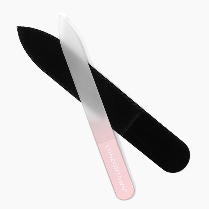 Londontown - Glass Nail File - Petal - Manicure & Pedicure Tools at Beyond Polish