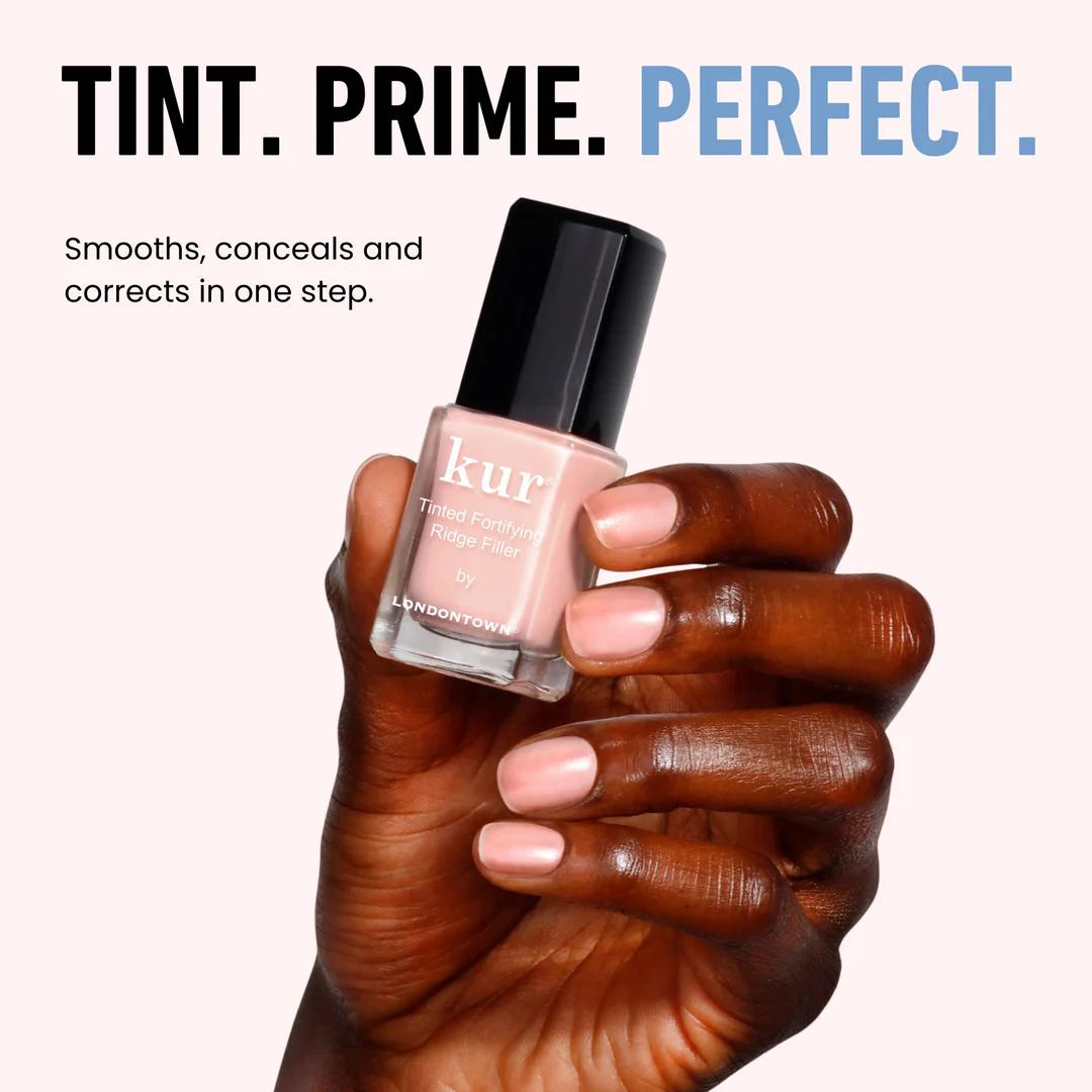 Londontown - Lakur Enhanced Colour - Fortifying Ridge Filler - Petal Pink 0.4 oz - Nail Treatment at Beyond Polish