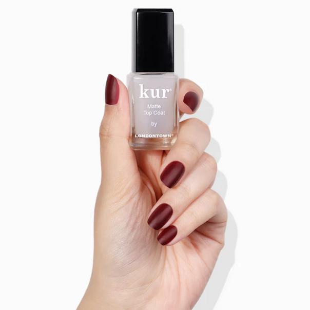 Londontown - Lakur Enhanced Colour - Matte Top Coat 0.4 oz - Top & Base Coats at Beyond Polish