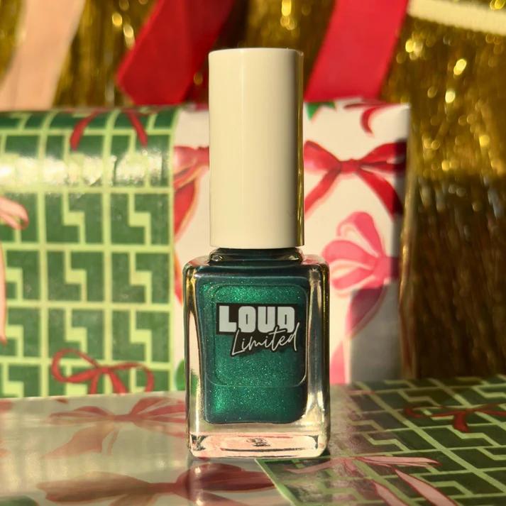 Loud Lacquer - Big Green Bow 0.45 oz - Nail Lacquer at Beyond Polish