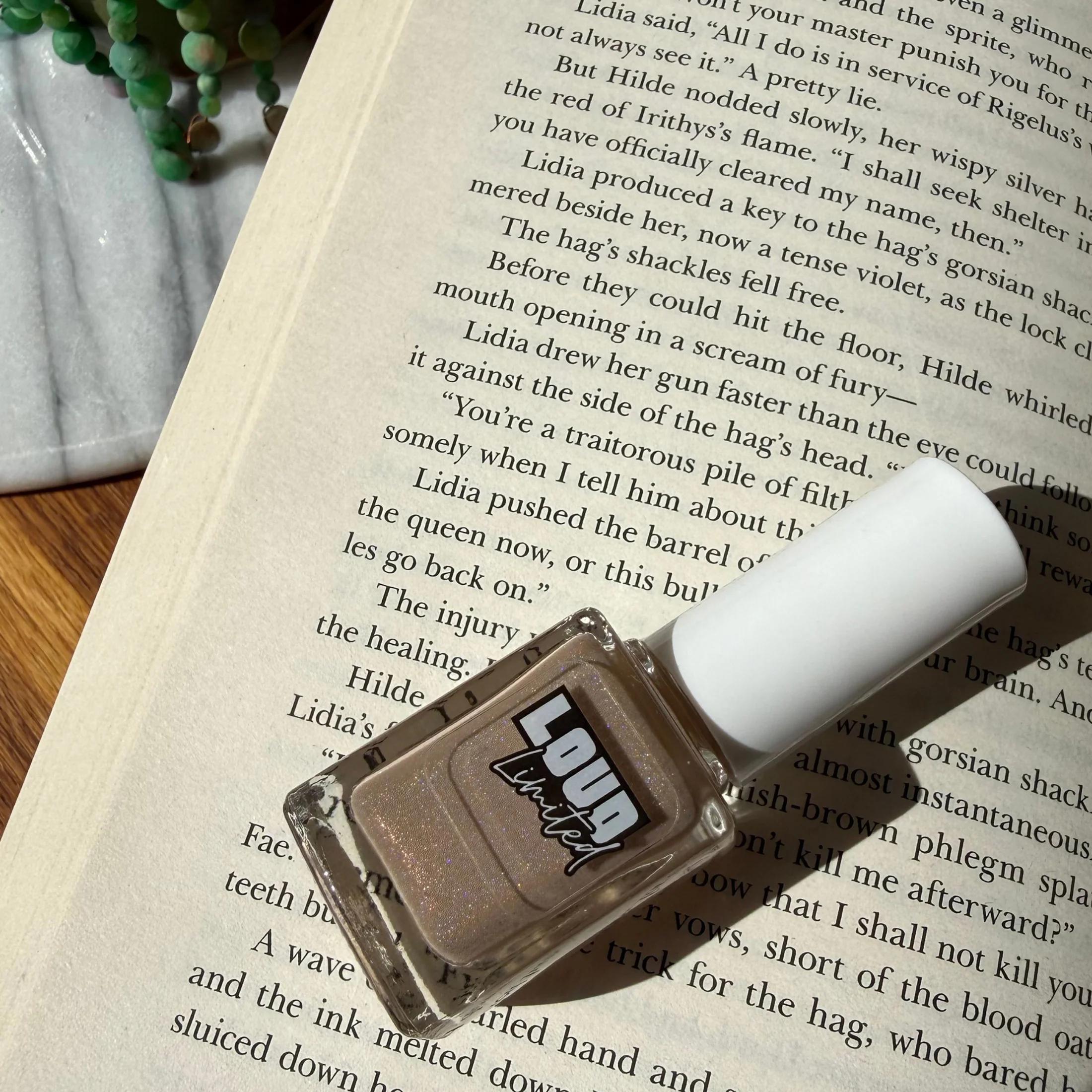 Loud Lacquer - Just One More Chapter 0.45 oz - Nail Lacquer at Beyond Polish