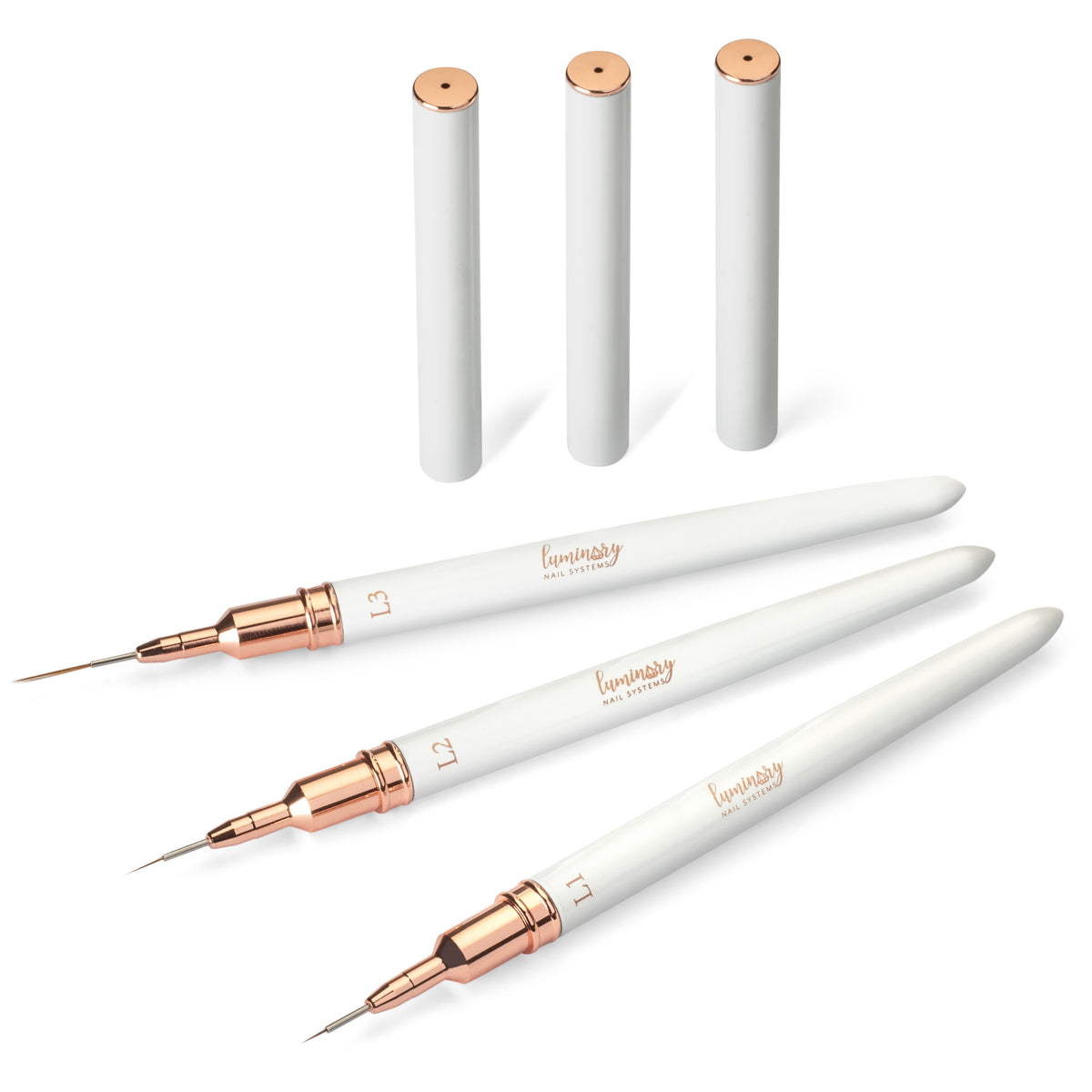 Luminary - Detail Brush Kit - Manicure & Pedicure Tools at Beyond Polish