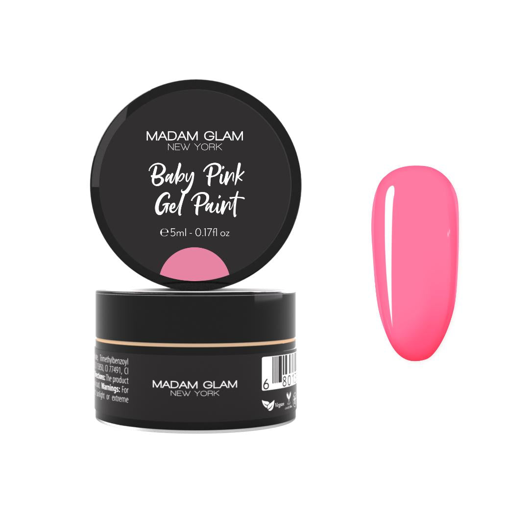 Madam Glam - Art Gel - Baby Pink - Nail Art at Beyond Polish