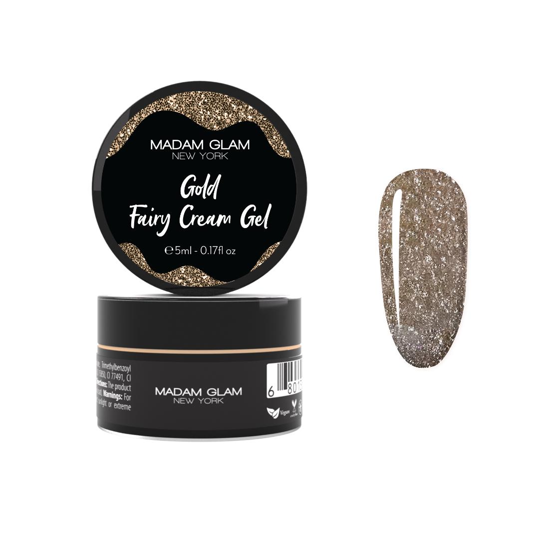 Madam Glam - Art Gel - Gold Fairy Cream Gel - Nail Art at Beyond Polish