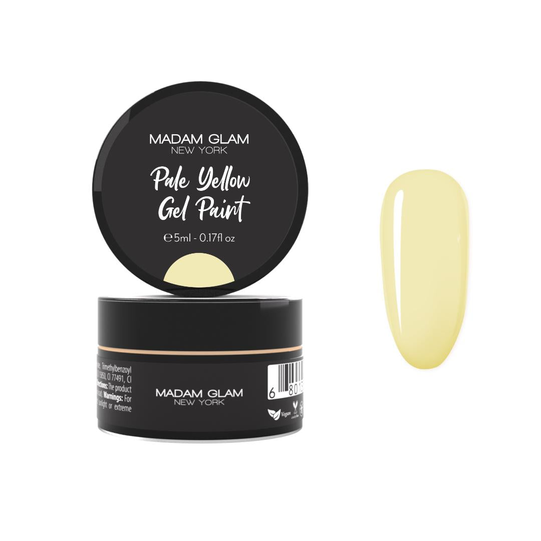 Madam Glam - Art Gel - Pale Yellow - Nail Art at Beyond Polish