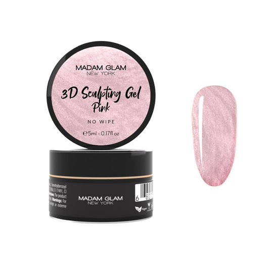 Madam Glam - Art Gel - Pink 3D Sculpting Gel - Nail Art at Beyond Polish