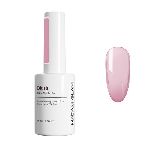 Madam Glam - BB Gel - Blush BB No Wipe Top Coat