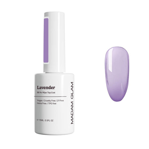 Madam Glam - BB Gel - Lavender BB No Wipe Top Coat