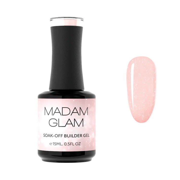 Madam Glam - Builder Gel - Powder Pink - Nail Extensions at Beyond Polish