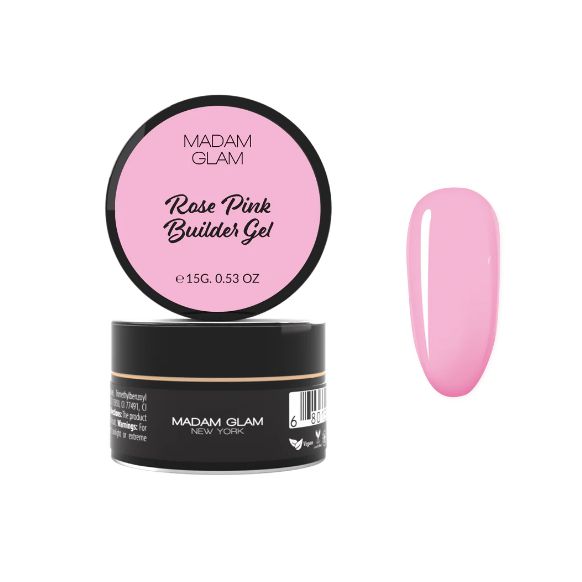 Madam Glam - Builder Gel - Rose Pink - Gel Polish at Beyond Polish