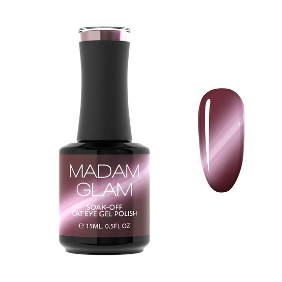Madam Glam - Cat-Eye Gel Polish - Berry Bold - Gel Polish at Beyond Polish